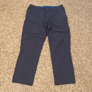 Twillory Pants Mens 34x32 Gray Tailored Fit 5-Pocket Golf Performance Chino